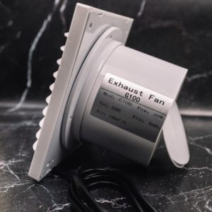 Вентилятор вытяжной G100 100мм с обратным клапаном