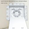 Вентиляционная решетка скрытого монтажа с вентилятором (с обратным клапаном) — дополнительный вид 1