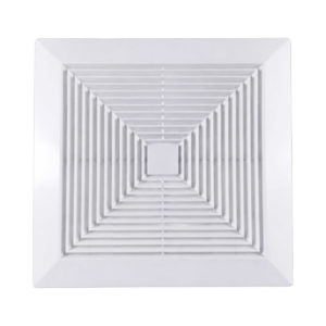 874-catalog-clean Квадратный потолочный диффузор ABS с сеткой, панель 240–340 мм