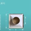 Диффузор для подвесного потолка 300х300 (кассетный, Ø75-150 мм) — дополнительный вид 4